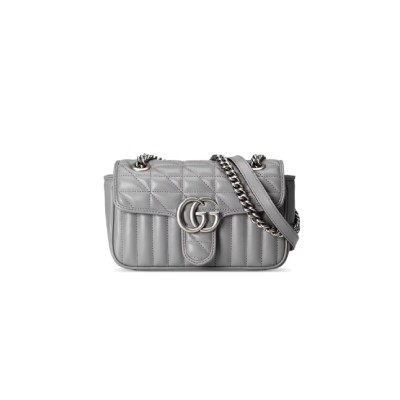 GUCCI GG MARMONT MINI SHOULDER BAG 446744 (22*13*6cm)